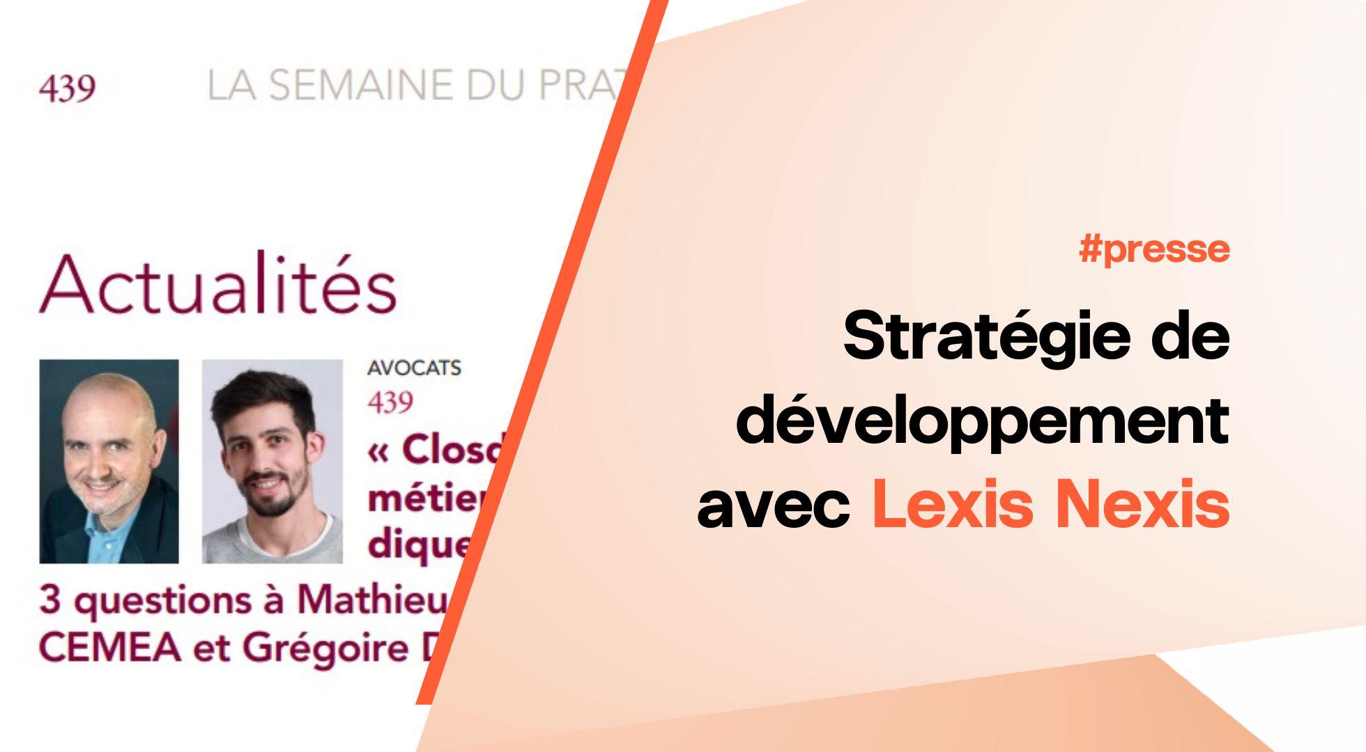 interview stratégie de développement lexis nexis