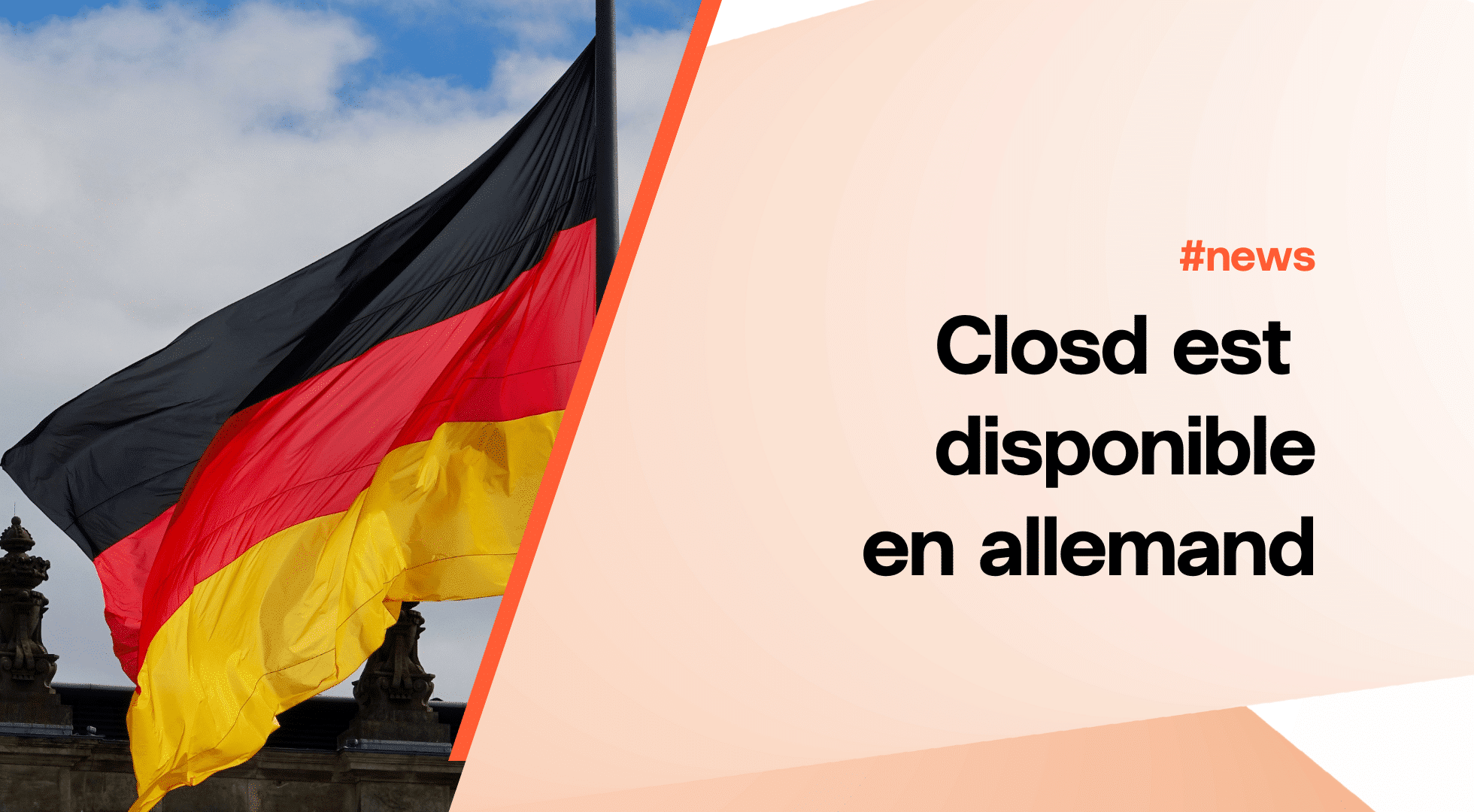 closd disponible en allemand