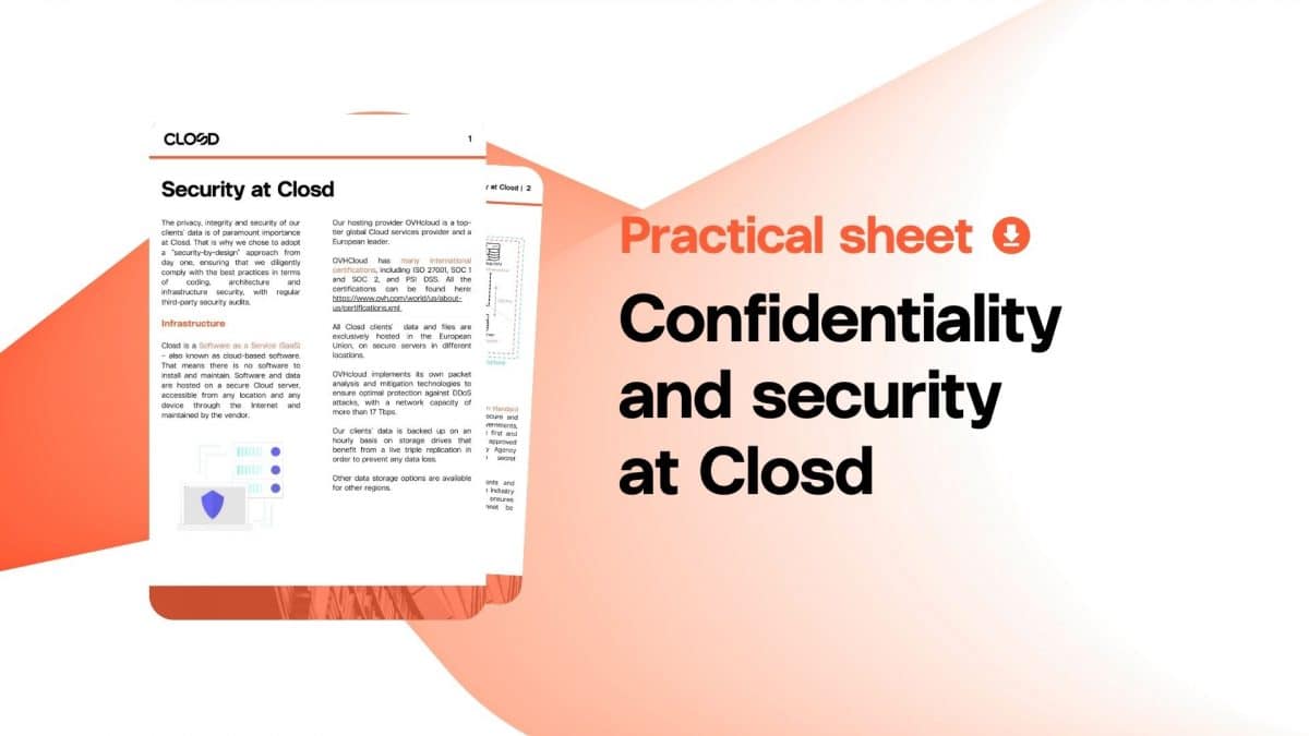 confidentiality and security at closd