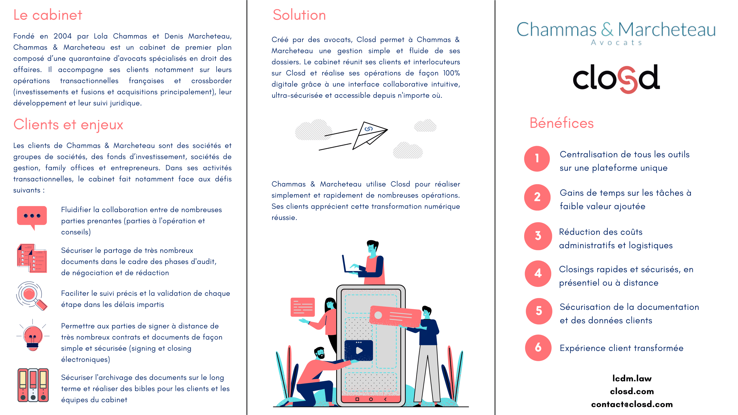 cas d'usage chammas et marcheteau closd