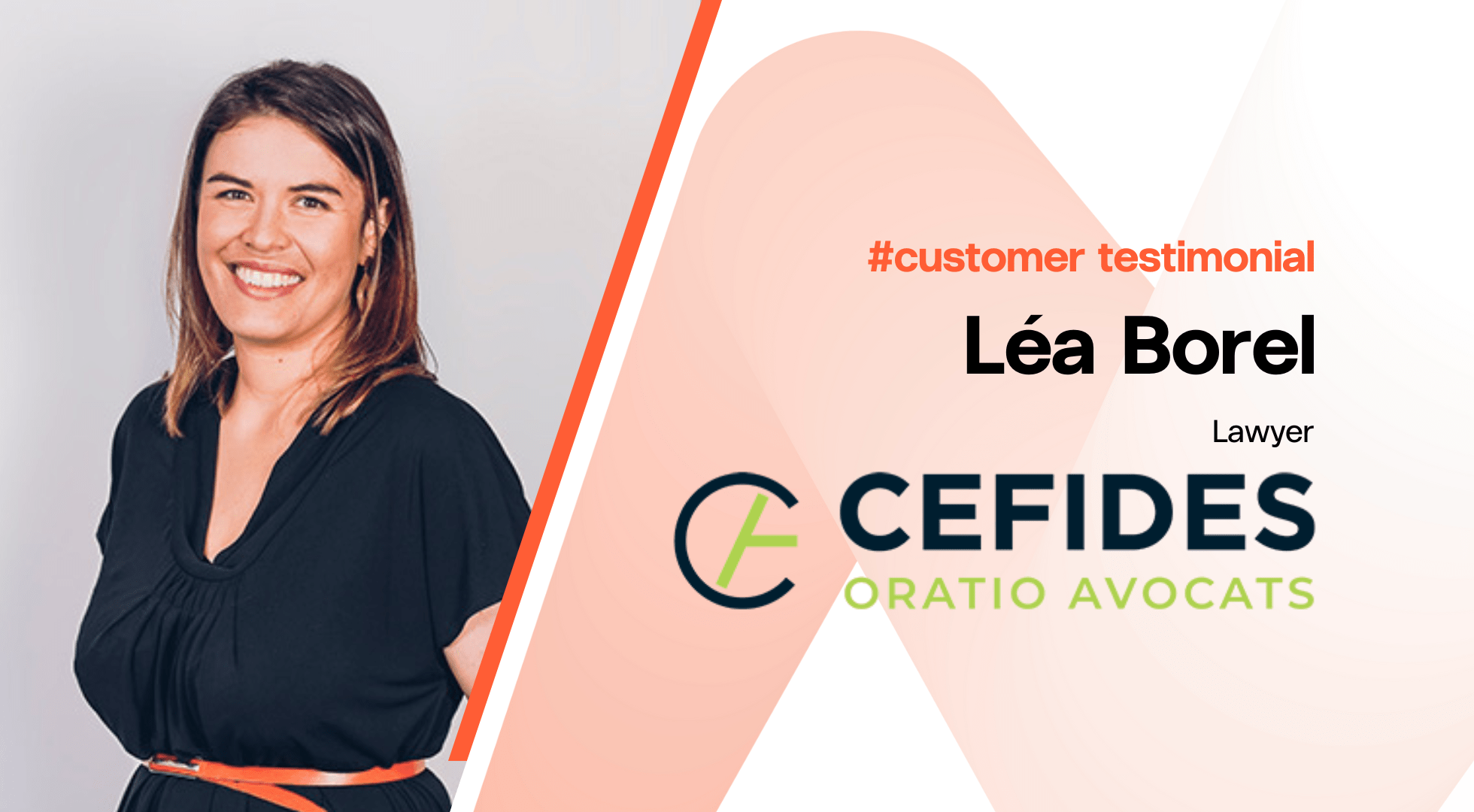 customer testimonial lea borel cefides oration